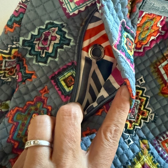 Vera Bradley Multicolor Quilted Crossbody Bag - Picture 4 of 12